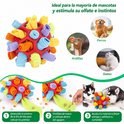 Pelota olfativa interactiva