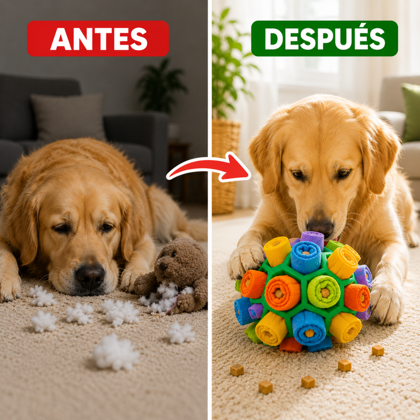 Pelota olfativa interactiva